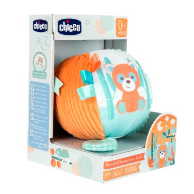 Игрушка мягкая Мячик Хамелеон и Панда Chicco 00011468000000 5