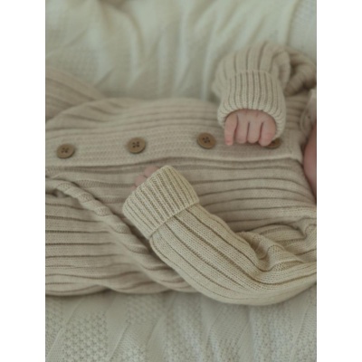 Комплект вязаный Маленькая звезда 0001-3 (ЧЗ-нк) слоновая кость 05