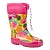 Сапоги резиновые для девочки Kapika 1553т-1