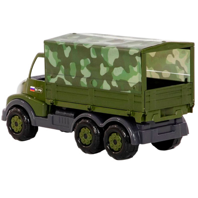 Игровой набор Муромец автомобиль бортовой тентовый военный Полесье 48776 5