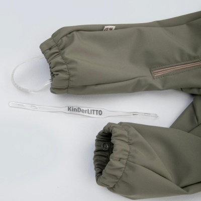 Комбинезон демисезонный Софтшелл-2 KiDi 863(С-д/с)-35 тёмно-оливковый 03