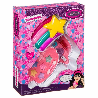 Набор детской декоративной косметики Сумочка Звездочка-радуга Eva Moda Bondibon ВВ3790 2