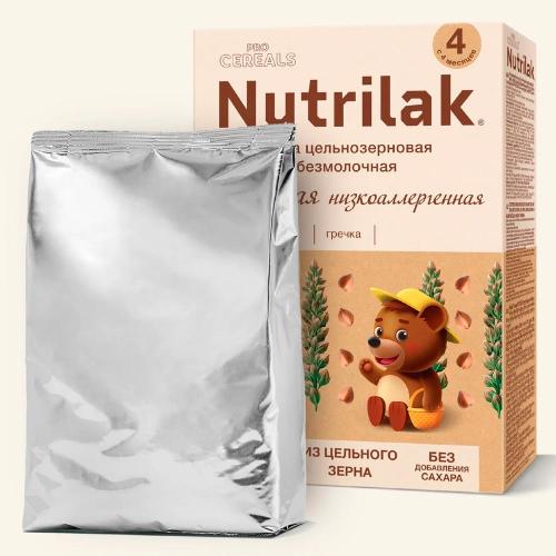 Каша Procereals Гречневая Цельнозерновая без молока 200 г  Nutrilak фото 2