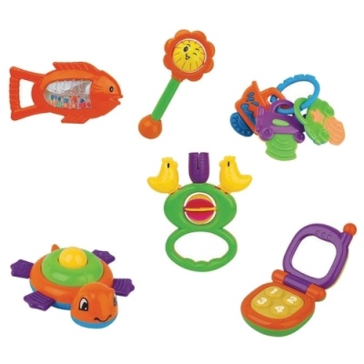 Большой игровой набор 6 в 1 Первая игрушка Mioshi TY9049