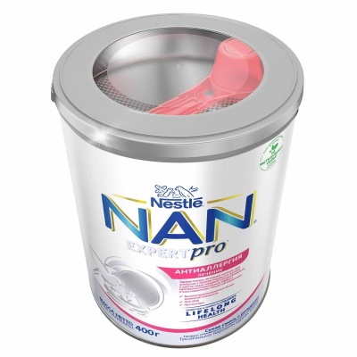 Смесь Антиаллергия 400г с 0мес Nan 1