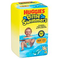 Подгузники для плавания Little Swimmers 12-18кг 11 шт Huggies 5029053532462