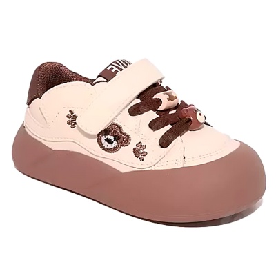 Полуботинки для девочки и мальчика Капитошка E20249 бежевые