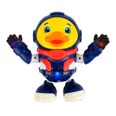 Интерактивная игрушка Утенок Космонавт 19 см свет звук 370000052 1