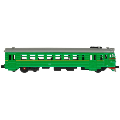 Модель металлическая Электричка Технопарк COMTRAIN-19SL-GN 02