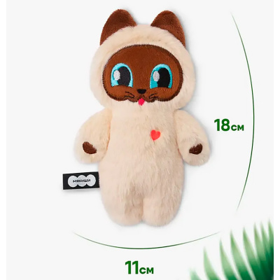 Мягкая игрушка Котёнок Тай 18 см Мякиши 4630199644714 2