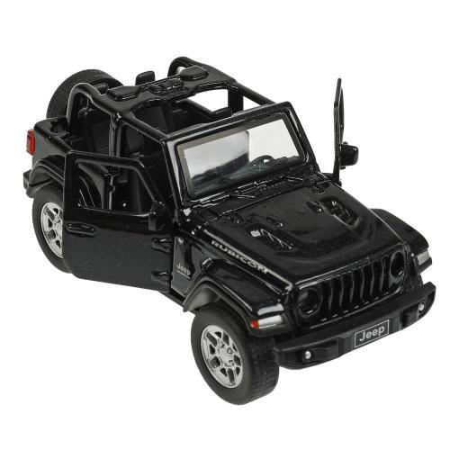 Коллекционная машинка Jeep Wrangler Rubicon Технопарк RUBICON3D-12-BK фото 5