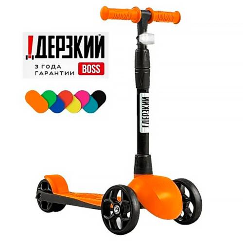 Самокат четырехколесный Boss Original Slider Bo-Ori-089 оранжевый фото 4