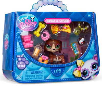 Игровой набор Littlest Pet Shop Стиль Такса Hasbro 00702_LPS 3