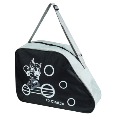 Ролики раздвижные светящиеся размер 31-34 сумка защита Рыжий Кот РЛК-3053 зеленые 4