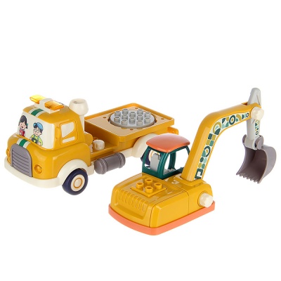 Машина инерционная Строительная свет звук пар Veld Co 135401 3