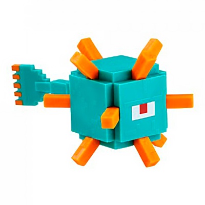 Коллекционные топперы Minecraft Иссушитель Страж Зомби Асколотль и Эндермен Minecraft MC2040C 5