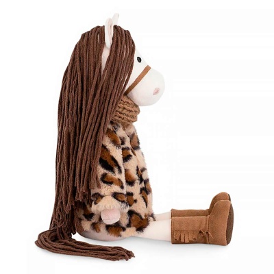 Мягкая игрушка Лошадка Николь 25 см Символ Года Orange 2616/25 2