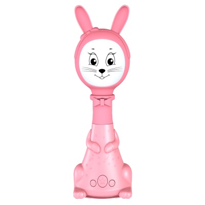 Интерактивная игрушка Зайчик 10 режимов работы Няня BertToys FD125 розовый 1