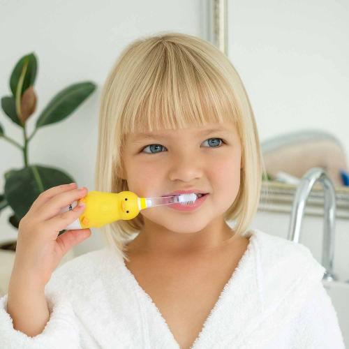 Детская зубная щетка Утенок Mega Ten kids sonic 121-MKS029 фото 2