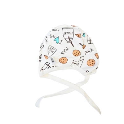 Чепчик Милк и печенья Чуди Кидс 102423 белый 02