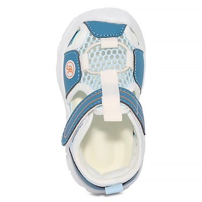 Сандалии для мальчика Капитошка A21199 голубые 4