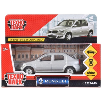 Машинка металлическая Renault Logan Технопарк LOGAN-SL (72) (72)