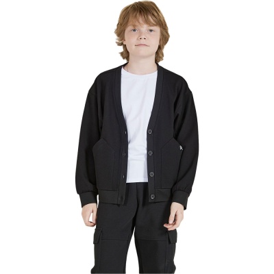 Кардиган школьный Deloras 71545W чёрный 03 Кардиган школьный Deloras 71545W чёрный 03