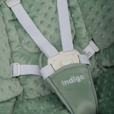 Электронные качели Indigo Fresh зелёный-серый