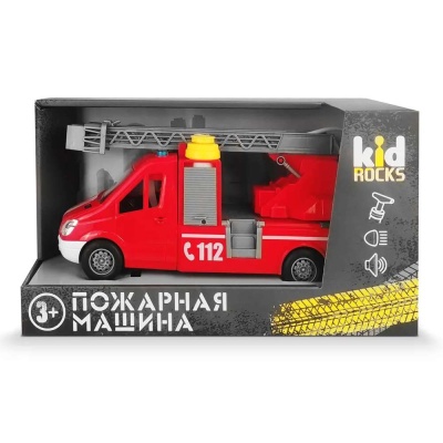 Игрушка Пожарная машина KID ROCKS AB-2127-2