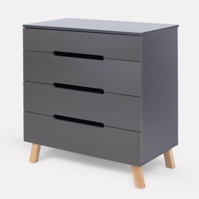 Комод пеленальный с органайзером Rant Indy Pro 800/4 Moon Grey