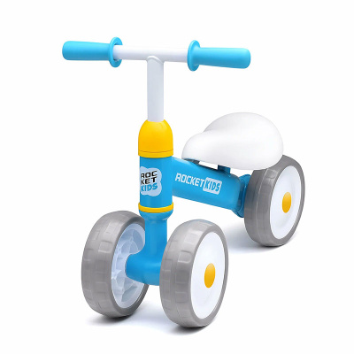 Детский трёхколёсный Беговел Rocket 134-BL синий 2