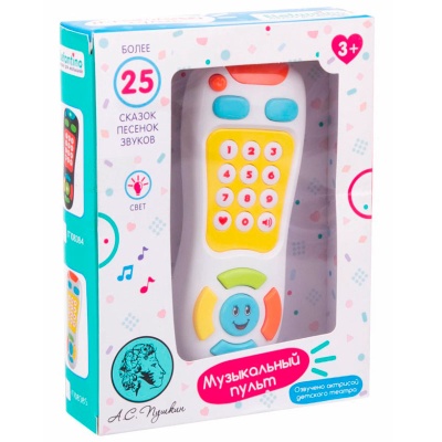 Пульт музыкальный Elefantino световые эффекты 25 песенок сказок Elefantino IT108385