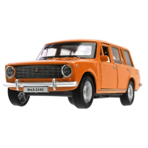 Машинка металлическая ВАЗ-2102 Жигули Технопарк 2102-12-OG фото 8