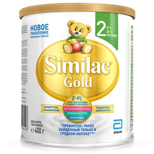 Молочная смесь Similac Gold 2 (6-12 мес) 400 г