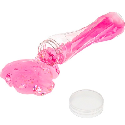 Слайм Кристалл с блёстками Рыжий кот ИСМ-3532 2