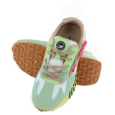 Кроссовки школьные Baden KPJ004-030 зелёный 05