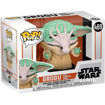 Фигурка Funko POP Звёздные войны Малыш Грогу с осьминогом 10 см Funko 54528 3