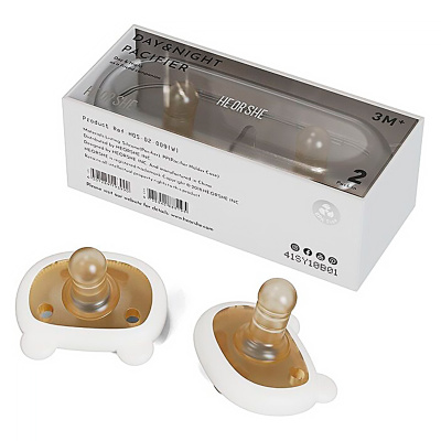 Набор из 2 пустышек Heorshe HOS-02-009 (W) белый 2