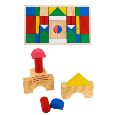 Деревянный конструктор Рыжий Кот AN02221 1