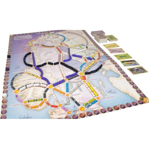 Настольная игра Ticket to Ride Северные страны Hobby World 1702 фото 5