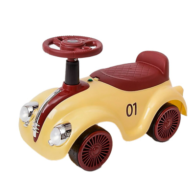 Толокар звук свет Amarobaby Retro желтый/красный 1