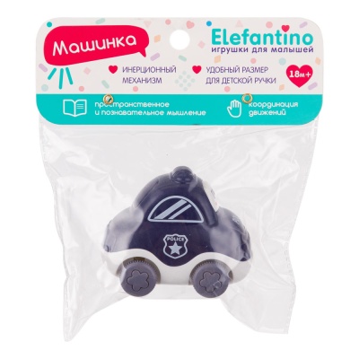 Машинка инерционная Полиция Elefantino IT108376