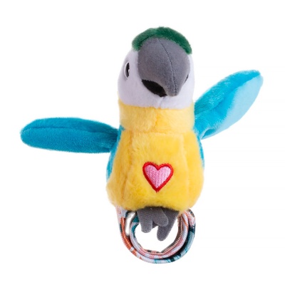 Интерактивная игрушка со слэп браслетом Синий попугай Happy Yappers 9593 3