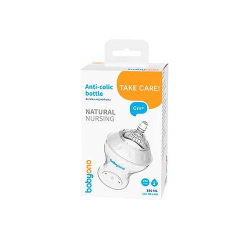 Бутылочка для кормления Natural Nursing 180 мл BabyOno 1450 фото 4