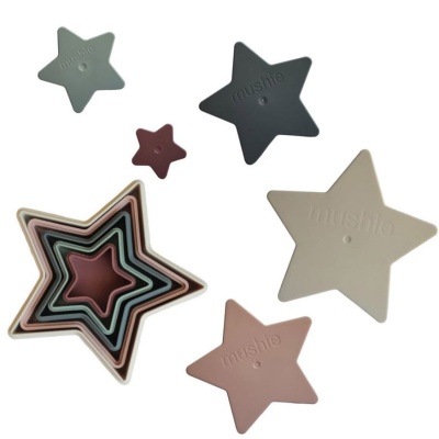 Пирамидка-формочки Nesting Star BIBS 2410000 Пирамидка-формочки Nesting Star BIBS 2410000