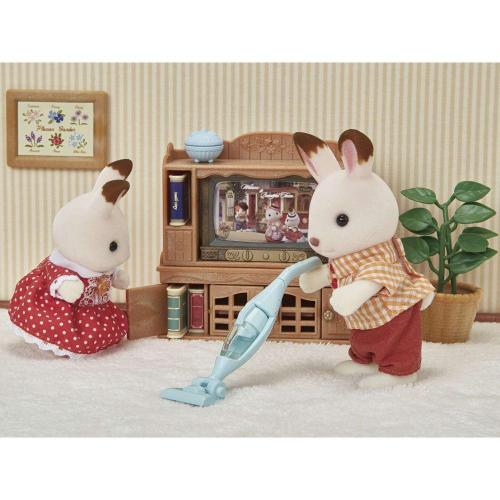 Игровой набор Sylvanian Families Стиральная машинка и пылесос Epoch 5445 фото 5