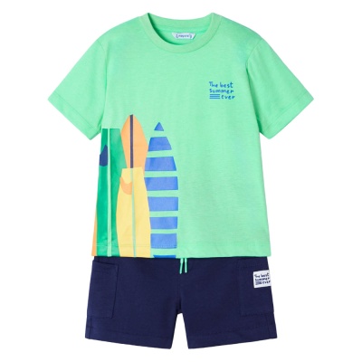Комплект для мальчика Футболка и шорты Mayoral 3603/85 размер 92 01