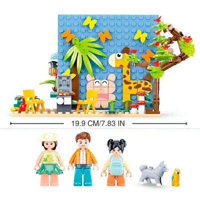 Конструктор Летний домик 341 деталь Sluban M38-B1088 3