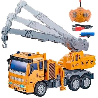 Машина Автокран радиоуправляемая Zhorya QH844A-3D 2