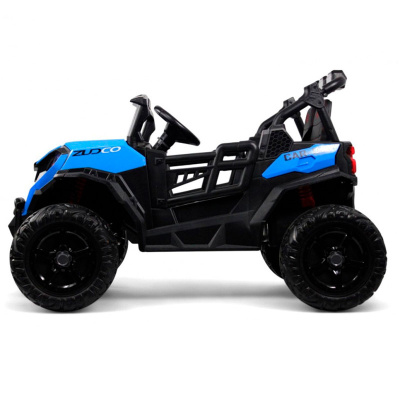 Детский электромобиль RiverToys K555KK синий 4